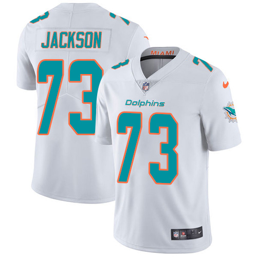 Nike Miami Dolphins 73 Austin Jackson White Youth Stitched NFL Vapor Untouchable Limited Jersey